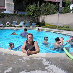 Swimming at the Sheldon's