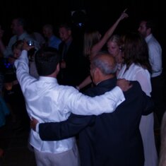 Dancing with the new couple...