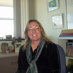 Rose at the office 2002