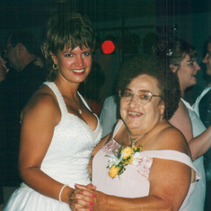 Gina's wedding 1999