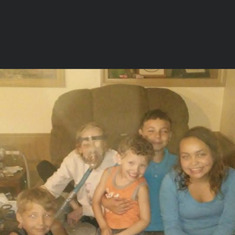 Nan with some of her precious grandbabies