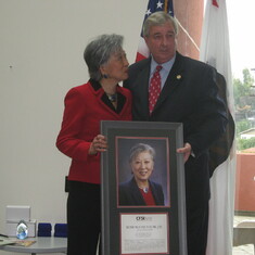 Rose honored as the Executive Director of CFSI by former DA Steve Cooley