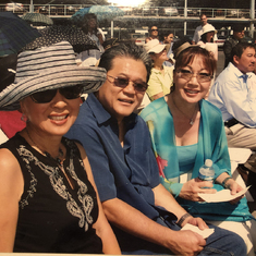 Rose with Darlene Kuba and Bill Fujioka
