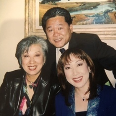 Rose with Darlene Kuba and Bill Fujioka 