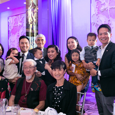 Rose with her CFSI family in 2019. 