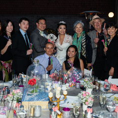 Rose with her CFSI Family in 2014 for Joanna Law's wedding. 