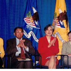 2000 DOJ APA Heritage Month with Janet Reno, Norman Mineta and Shamina Singh