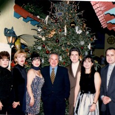 Christmas in El Novillo Restaurant - 1996