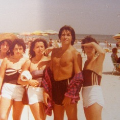Rose, Marina, Myrian, Hector, Janet Summer in NY 1979