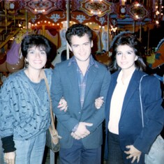 Visiting Joaquin in Chinatown, San Francisco 1985