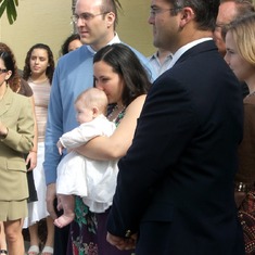 At Cecilia's Baptism