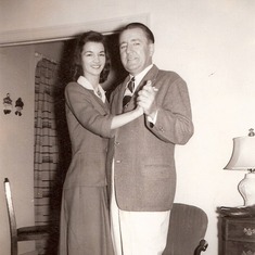 1942, July.  Rosemary with Baxter Whittington (relative?)