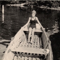 1930.  Rosemary at Tipler (Wisconsin); maybe a summer camp.