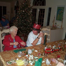 We were very lucky to have her visit for Christmas dinner in 04