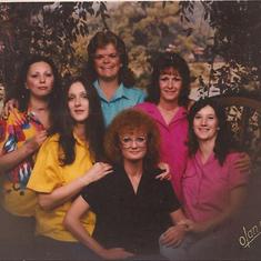 Rosemary,Caroline,Kate,Carolyn,Linda and Cheryl