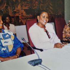 PPACSN Conference at Mulungushi Conference Centre with the then 1st Lady Mrs. Mwanawasa