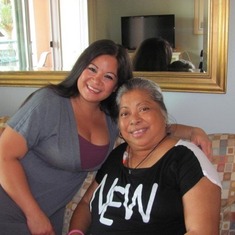 Lisa Marie with Aunty Rosie 10/2011