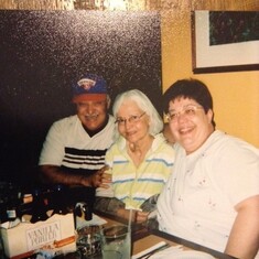 Mom with Grandma & Grandpa