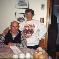 Grandpa Ross and Grandma Joan1 March 1990