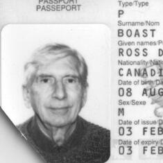 Ross from passport '03-'08 -  Keep your passports, they tell a story