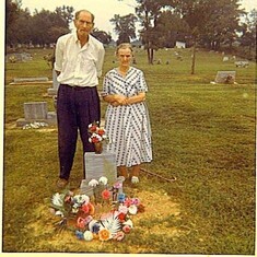 John and Bessie Hanners (parents of Margaret) Margaret Marie Hanners Logsdon Grave (Margaret is the mother of Roy Logsdon)