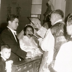Wedding October 16, 1954