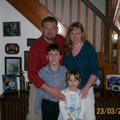 our family (Buddy) Roy jr, wife Jessica, son Taran, daughter Lauren