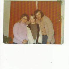 DAD MUM AND MICHELE  1975