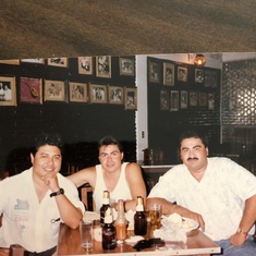 Alberto, Robert and Ruben in Mexico