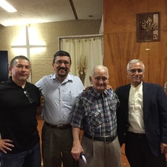 Father's Day celebration at the Weslaco Cong.