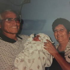 First grandson born 09/12/02