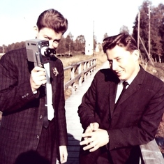 With Perry in Gripenberg September 1963