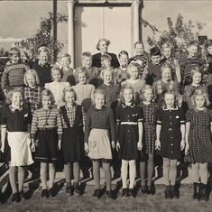 Ruben goes to school in Sweden (top left corner) picture provided by classmate Lena