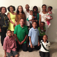 The Lamotta family in Florida, 2013