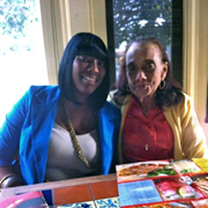 Marsha and Grandmother Juta, Florida 2013