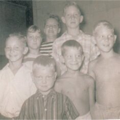 5 Boys & 2 Girls - these were Mom's whole life