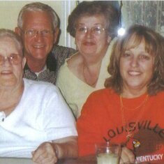 Mom, Sammy, Carol and Brenda in Louisville, KY