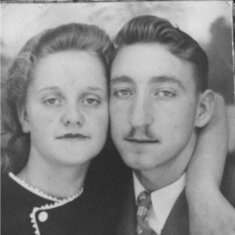 Paul's Mom & Dad - Ruby Etta Taylor and Bill Williams in 1940
