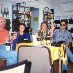 Enjoying the wine regions of Burgundy, 1999