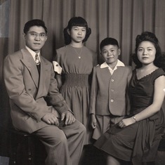 Ruby and siblings c.1947