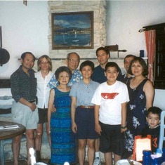 The whole family at Las Vegas, 2006