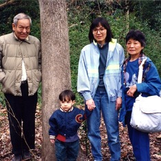 Ruby, Harold, Cathy and Kevin in Atlanta, 1993