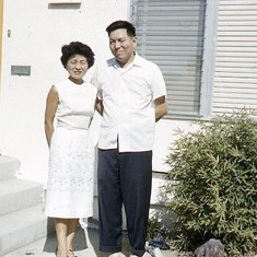 At home, 1961