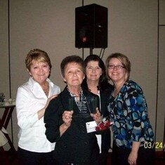 The day mommy was inducted into the Rose Award Hall of Fame..and the day we found out she had cancer.