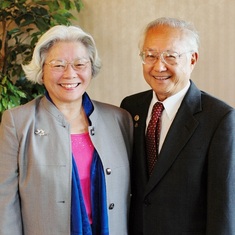 Bob and Ruby Iwamasa at a Delta College event in 2005.