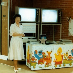 Ruby was an early and enthusiastic proponent of Ready to Learn for students on PBS.