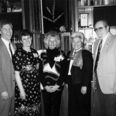 Ruby, along with Delta's Peter & Barbra Boyse and Betty & Don Carlyon.