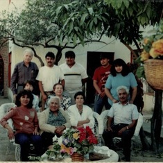 In Guadalajara with the Salazar (Miguel's) family 1990