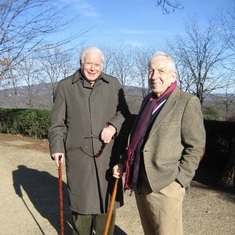 The fathers-in-law...  Rudolph H. Weingartner and Raymond K Brown