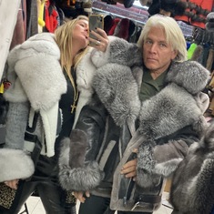 Fur fashion at Daniel’s Leathers 